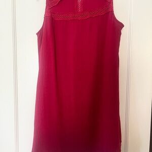 Fuchsia Pink Sleeveless Dress